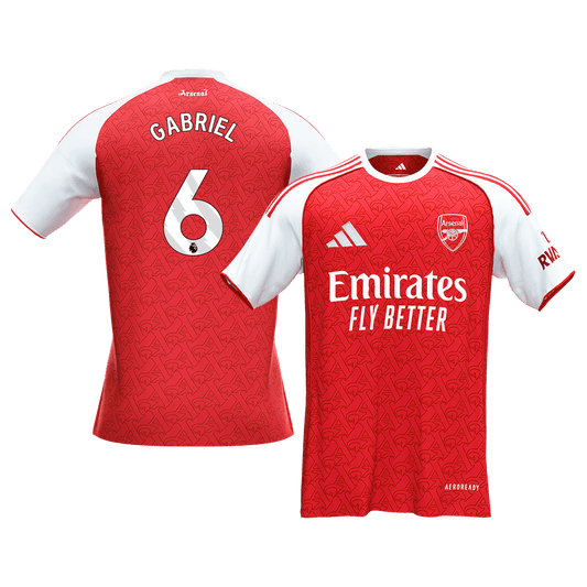 GABRIEL #6 Arsenal hjemmefotballdrakt 2025/26