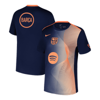 Barcelonan jalkapallopaita ottelun edelle 2025/26 oranssi ja musta