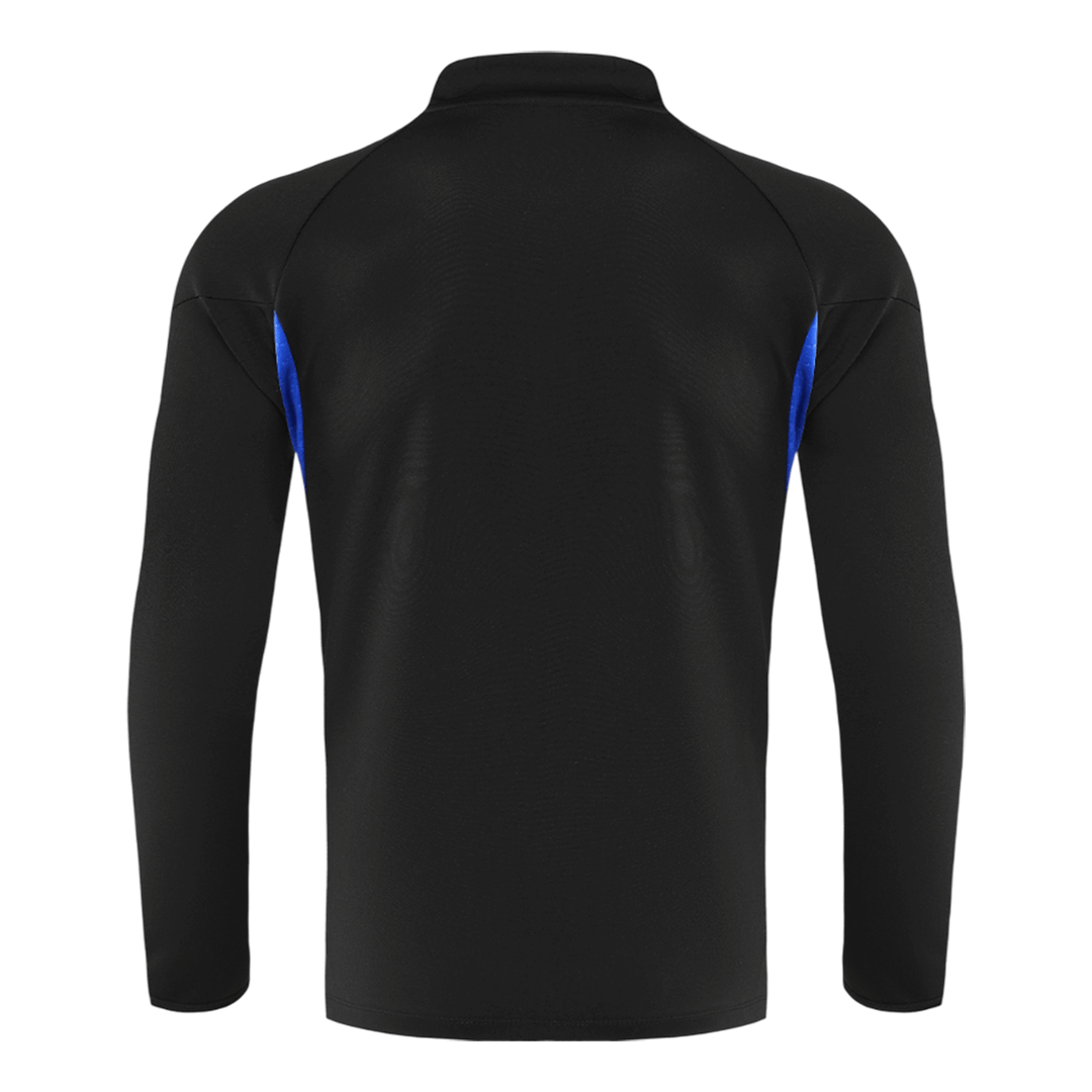 Manchester United 1/4 Zip Tracksuit 2025/26 Svart