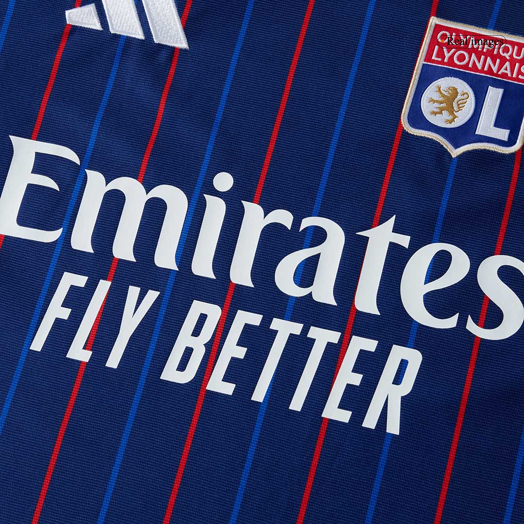 Olympique Lyonnais bortefotballdrakt 2025/26