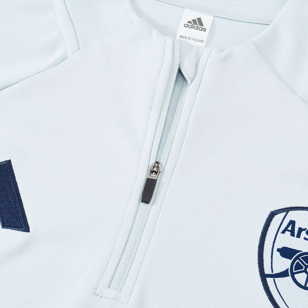 Arsenal 1/4 Zip Tracksuit 2025/26 Hvit