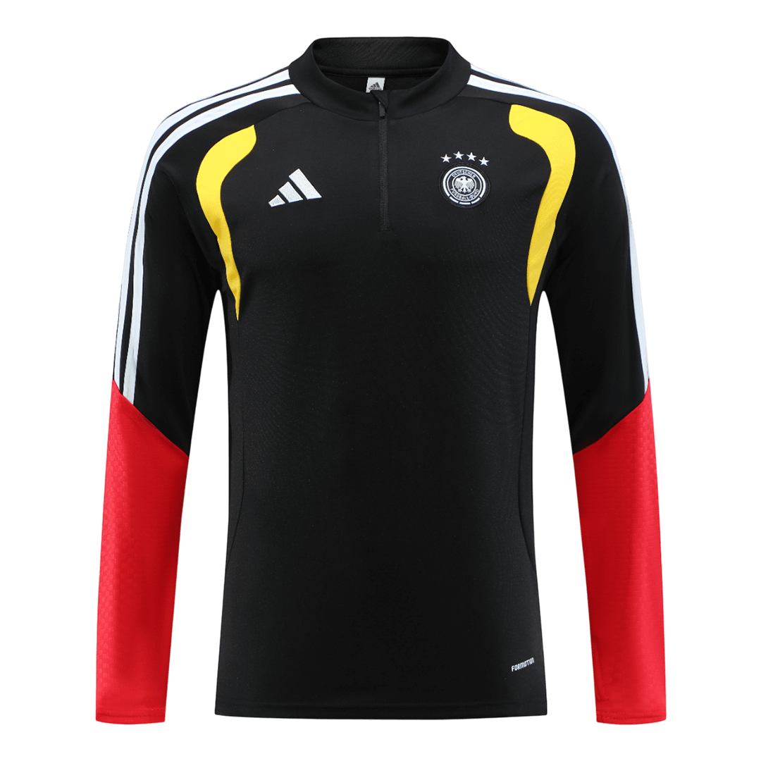 Germany 1/4 Zip Tracksuit 2026 Svart