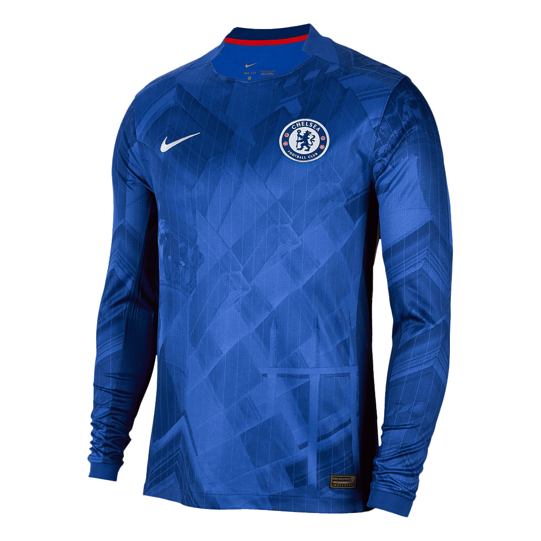 Chelsea hjemmefotballdrakt med lange ermer 2025/26