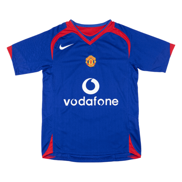 Retro jalkapallopaita Manchester United Vieras 2005/06