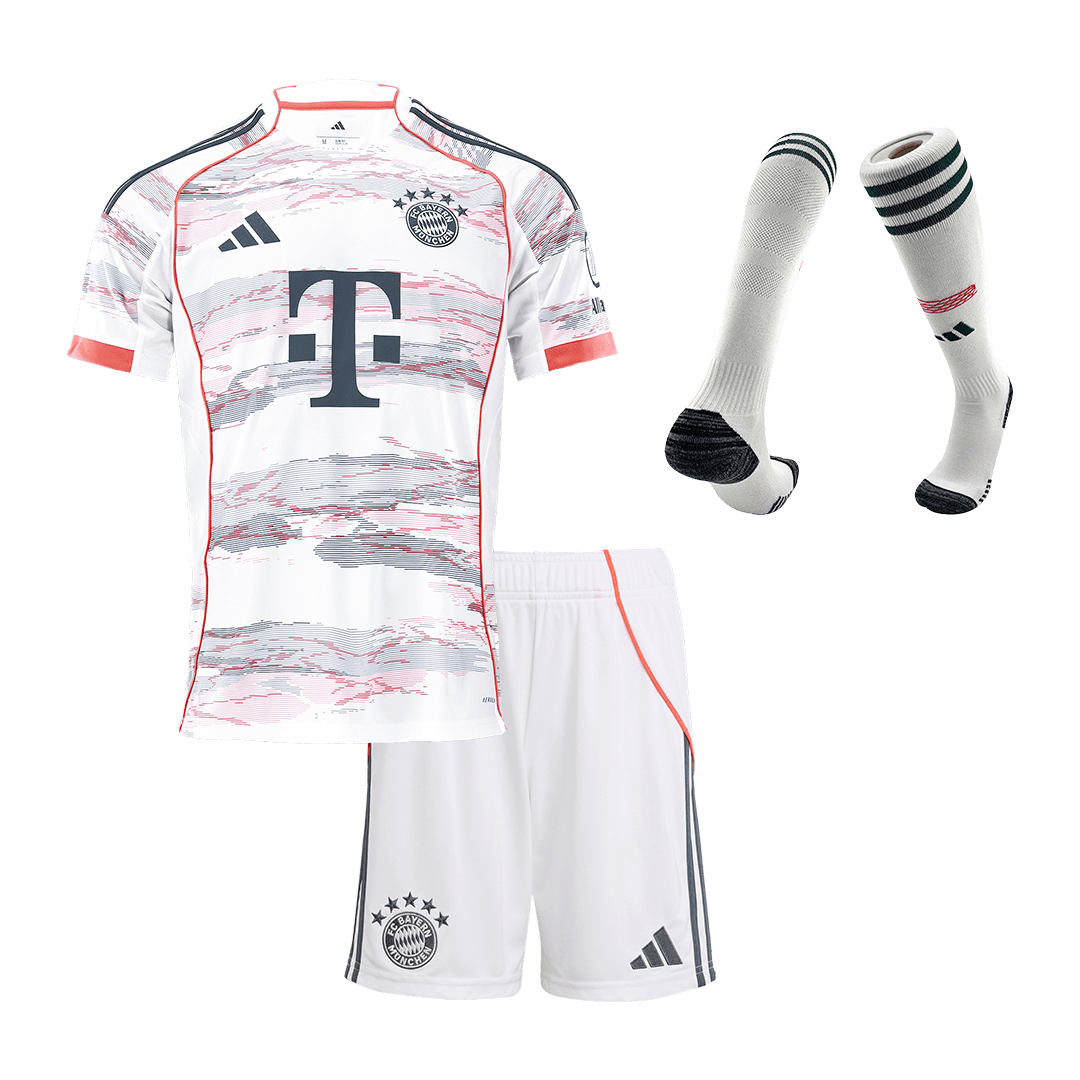 Bayern München Bortefotballdrakter for barn 2025/26