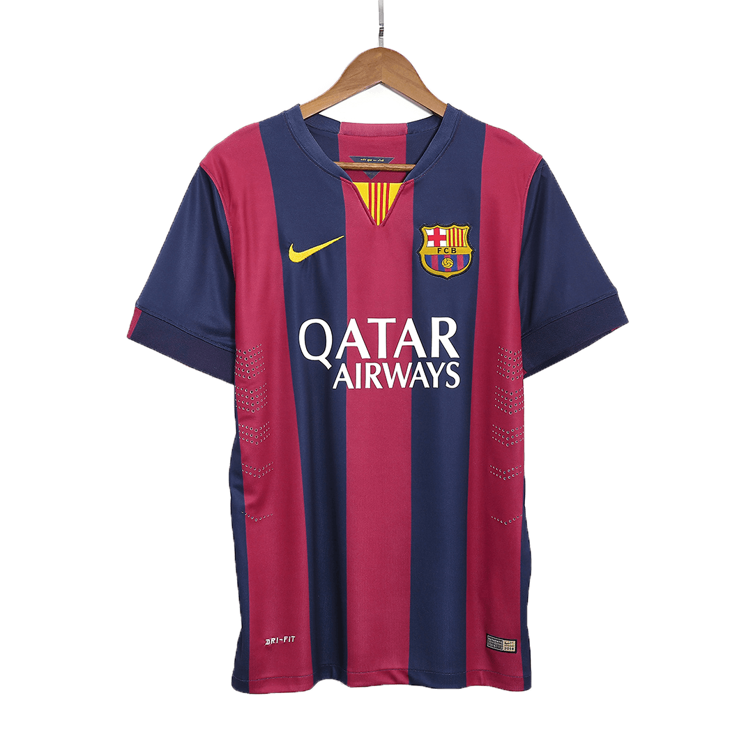 Retro fotballdrakt Barcelona Hjem 2014/15