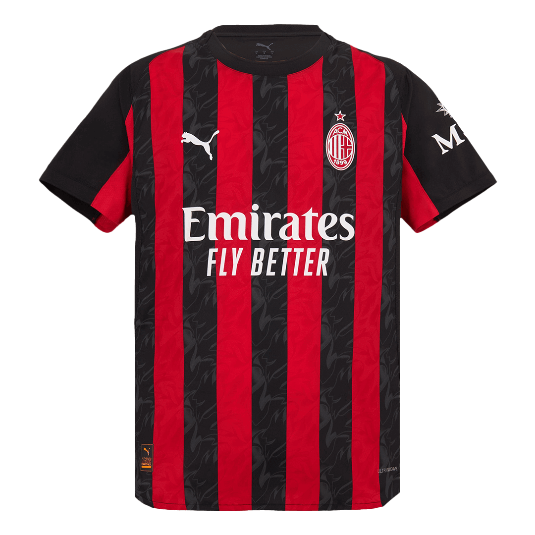 AC Milan Autentisk hjemmefotballdrakt 2025/26