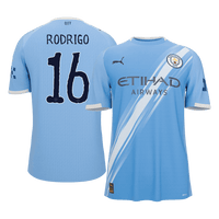 RODRIGO #16 Manchester City kotipelipaita 2025/26
