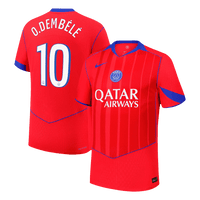 O.DEMBéLé #10 PSG Third Away Autentisk fotballdrakt 2025/26