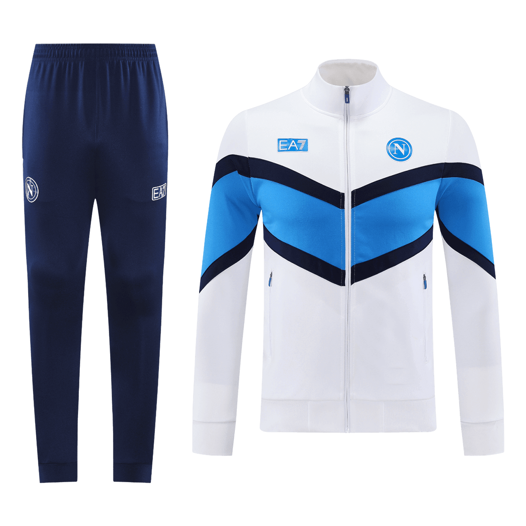 Napoli jakke treningsdress 2025/26 Hvit