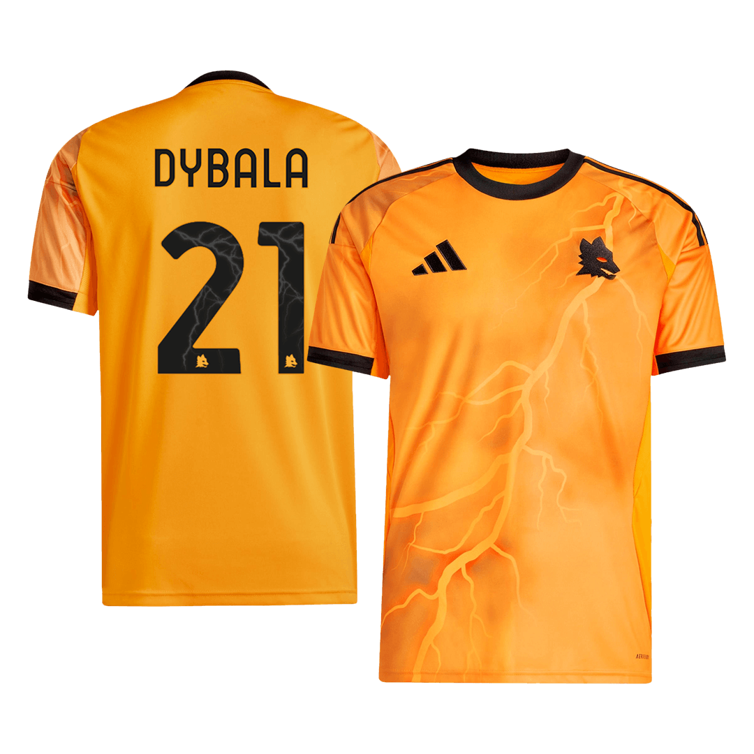 DYBALA #21 Roma Bortefotballdrakt 2025/26