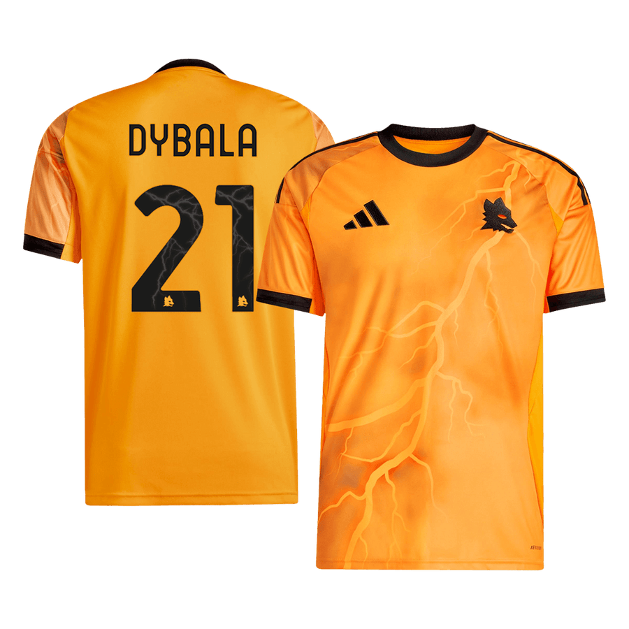 DYBALA #21 Roma Bortefotballdrakt 2025/26
