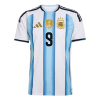 J. ALVAREZ #9 Argentina hjemmefotballdrakt VM 2026
