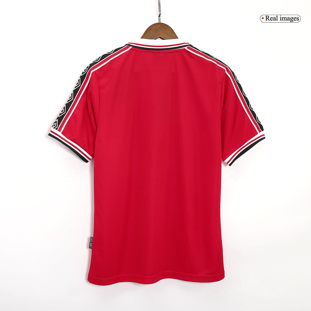 Retro fotballdrakt Manchester United Hjemme 98/00