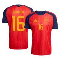 RODRIGO #16 Spania hjemmefotballdrakt 2026