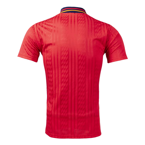 Retro Soccer Jersey Spain Home World Cup 1994
