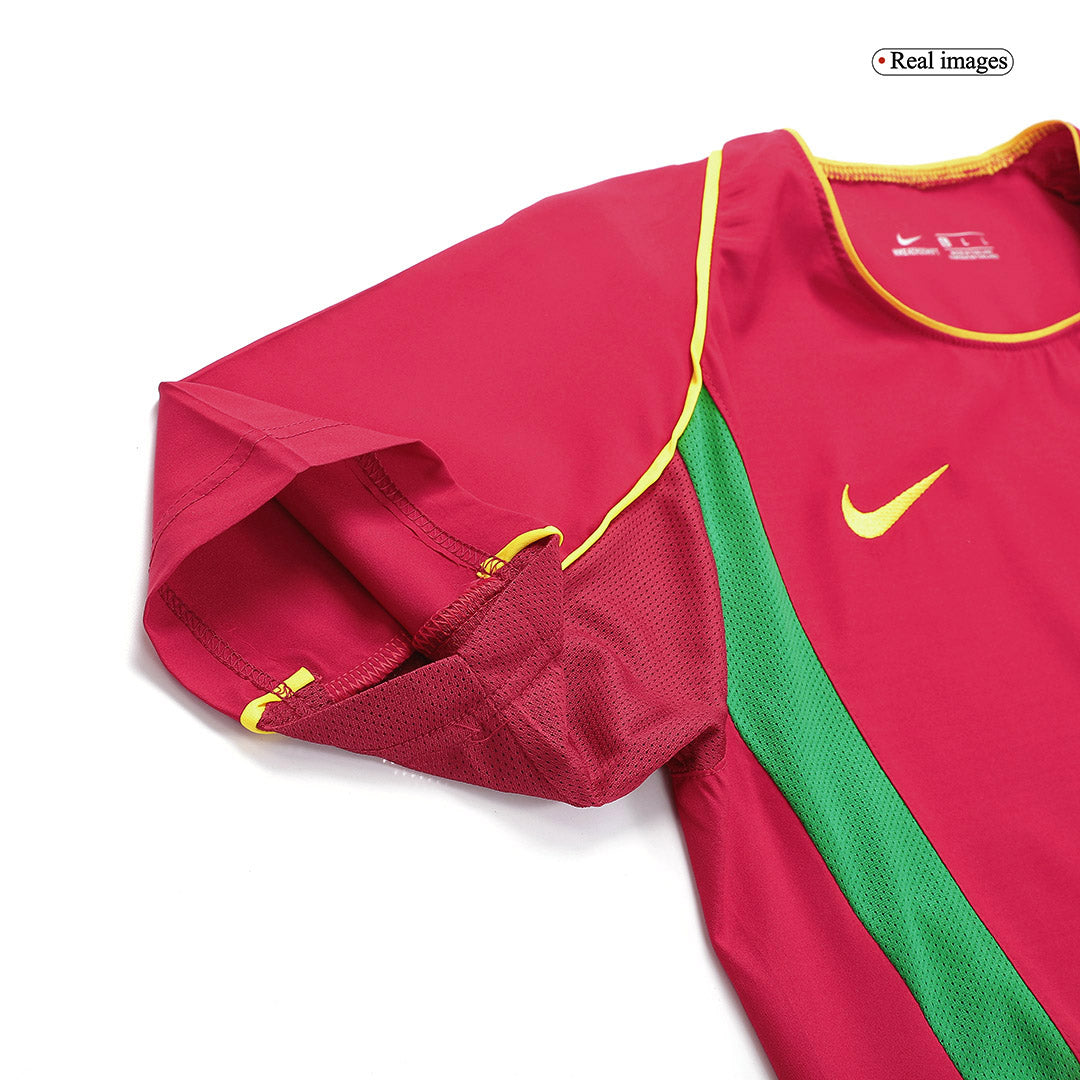 Retro fotballdrakt Portugal hjemme-VM 2002