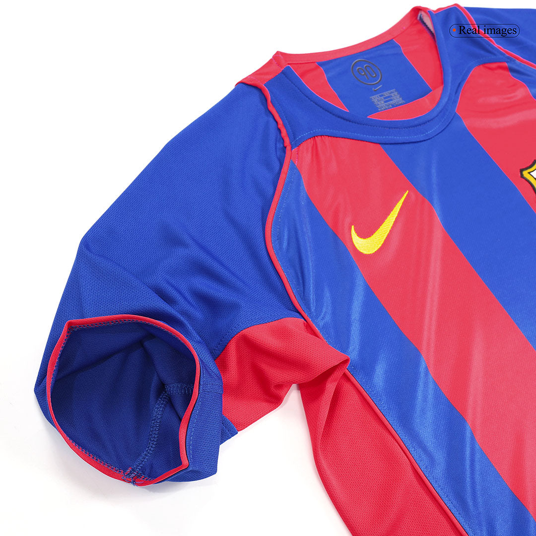 Retro Soccer Jersey Barcelona Home 2004/05