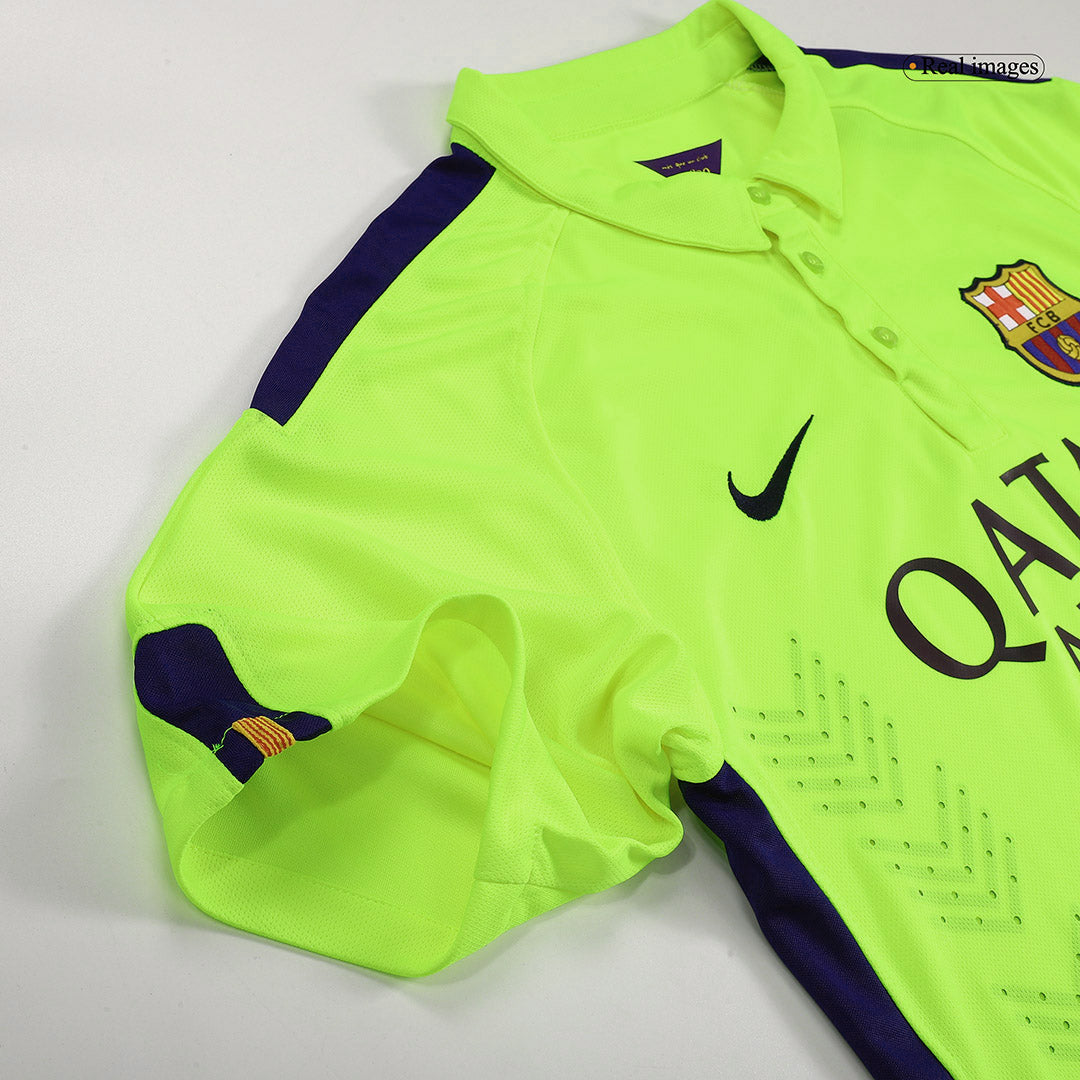 Retro Soccer Jersey Barcelona Third Away 2014/15