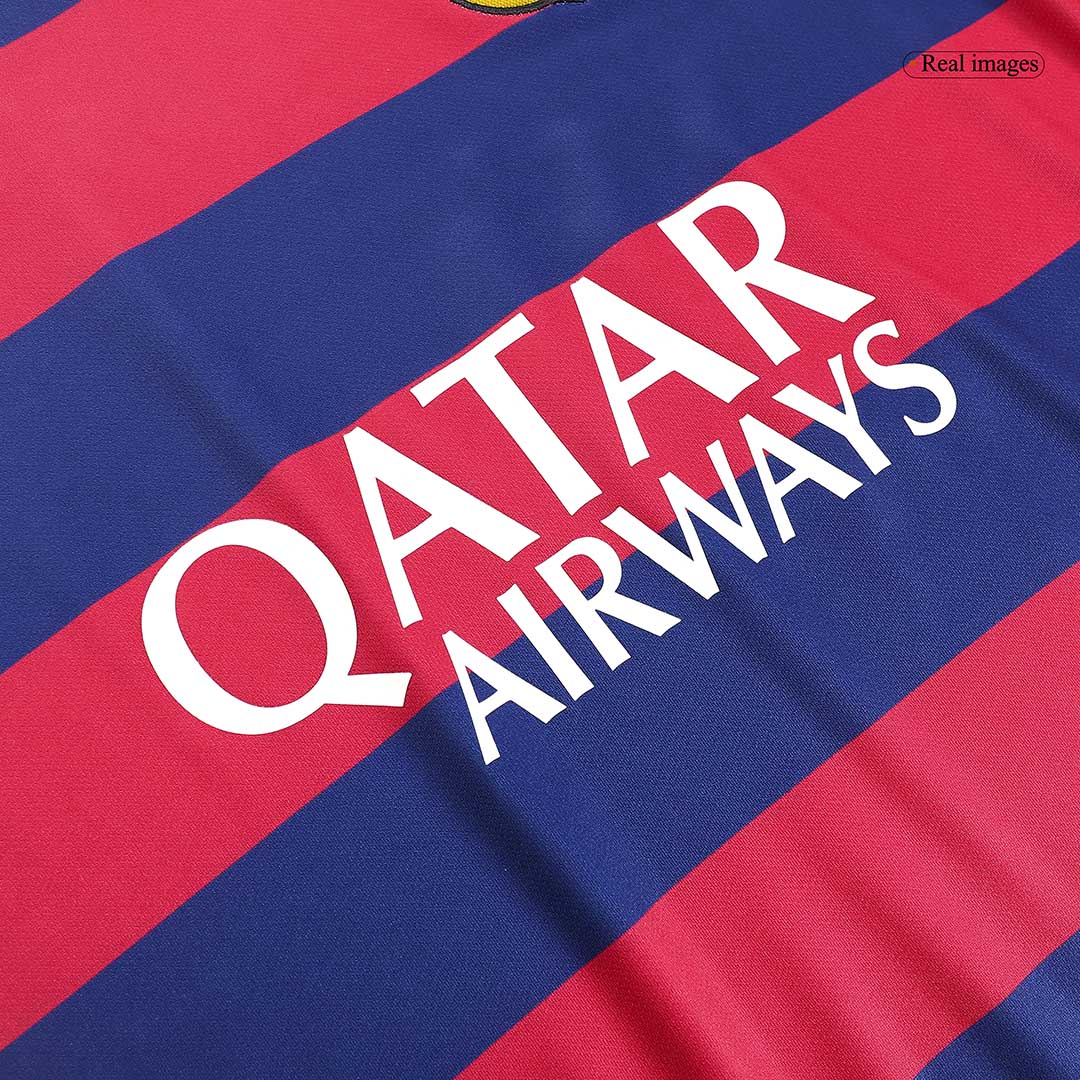 Retro fotballdrakt Barcelona Hjem 2015/16