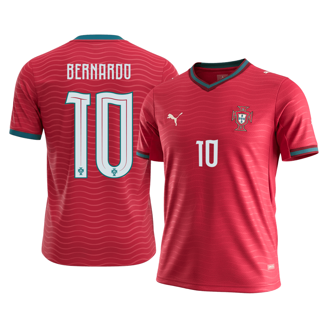 BERNARDO #10 Portugal hjemmefotballdrakt VM 2026