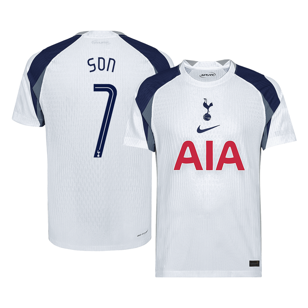 SON #7 Tottenham Hotspur Hjemmespillerversjon Jersey 2025/26 - UCL
