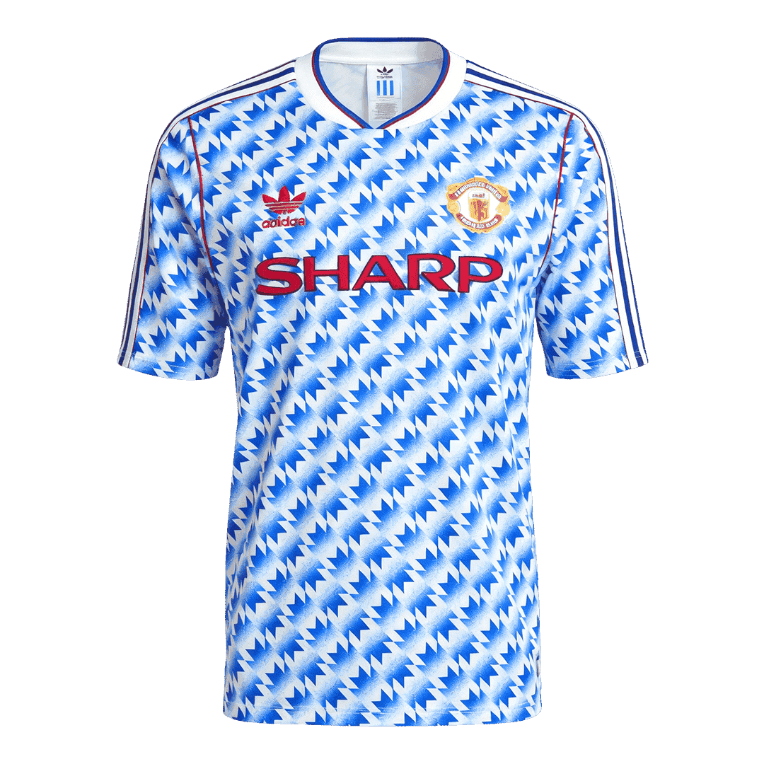 Retro fotballdrakt Manchester United Borte 1990/92