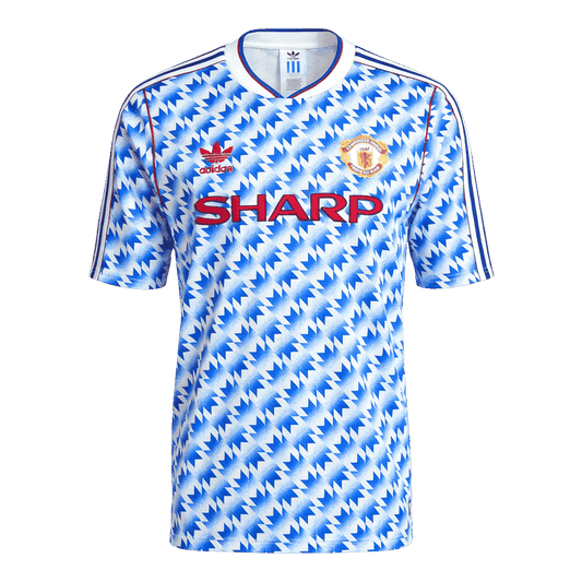 Retro fotballdrakt Manchester United Borte 1990/92