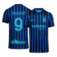 THURAM #9 Inter Milan Hjemme Autentisk fotballdrakt 2025/26