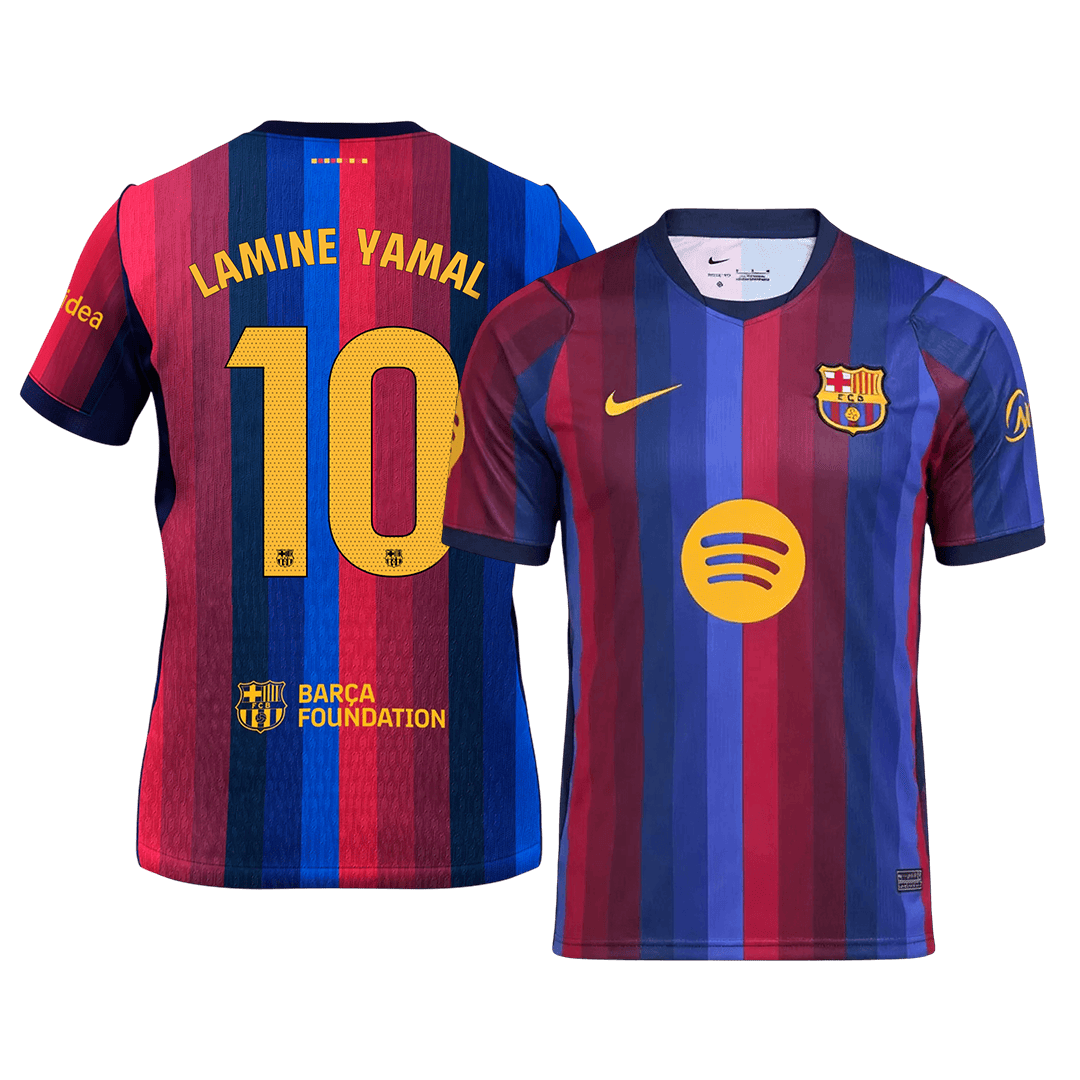 LAMINE YAMAL #10 Barcelona Hjemmefotballdrakt 2026/27