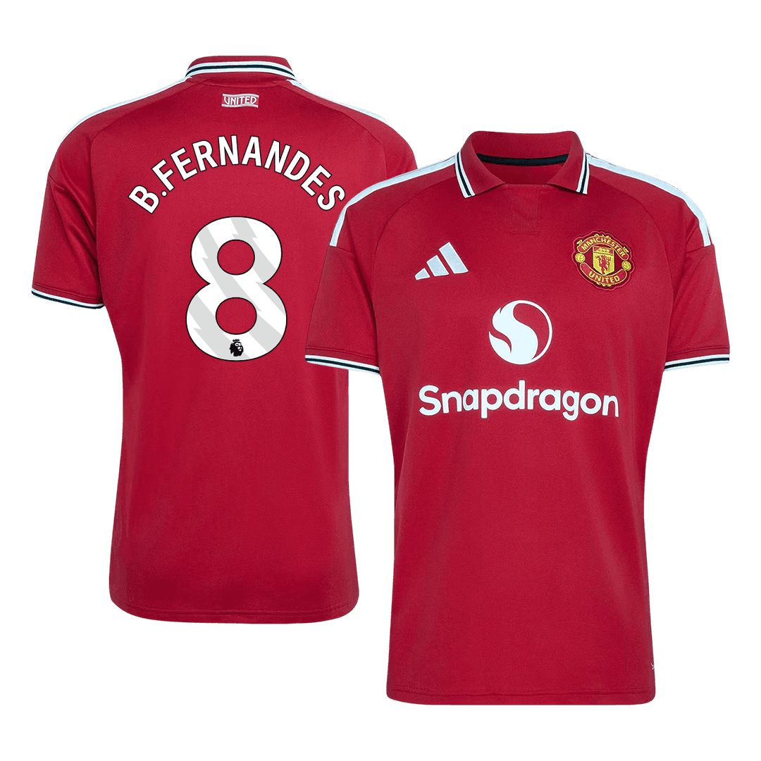 B.FERNANDES #8 Manchester United hjemmefotballdrakt 2026/27