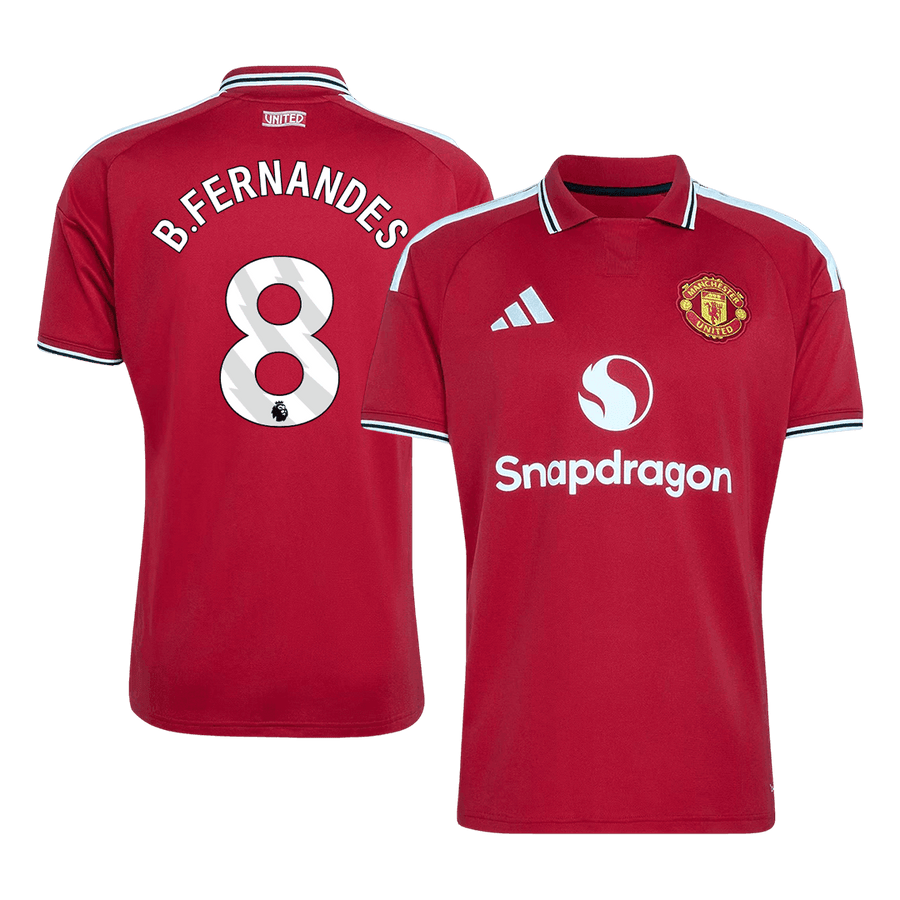 B.FERNANDES #8 Manchester United hjemmefotballdrakt 2026/27