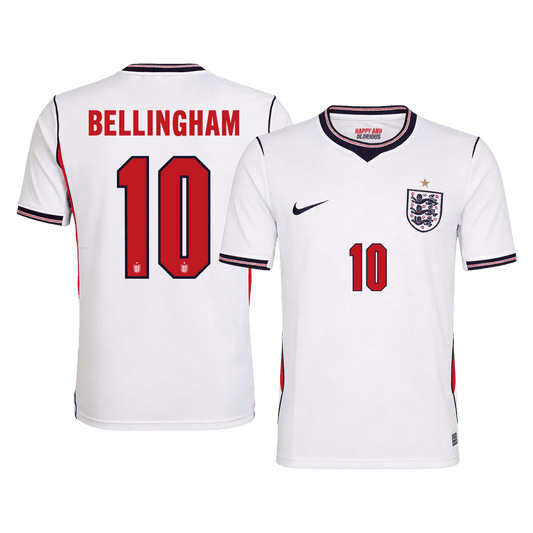 BELLINGHAM #10 England Hjemmefotballdrakt World Cup 2026