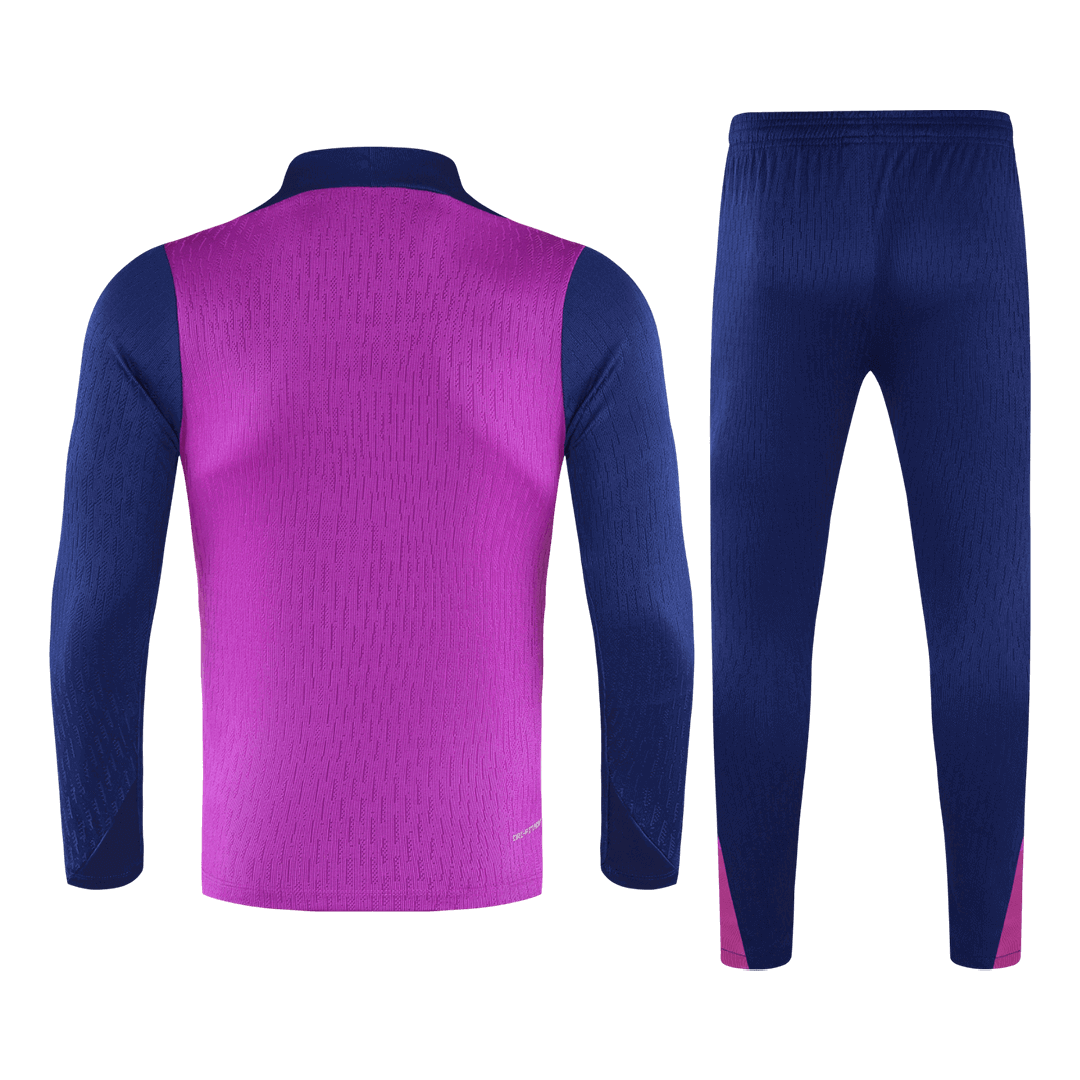 Barcelona 1/4 Zip Treningsdrakt 2025/26 Lilla