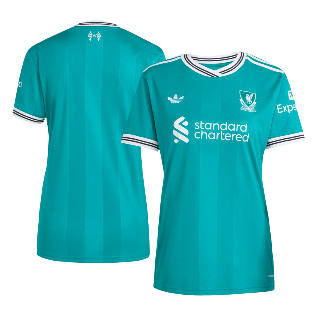 Liverpool tredjeboretrøye for kvinner 2025/26