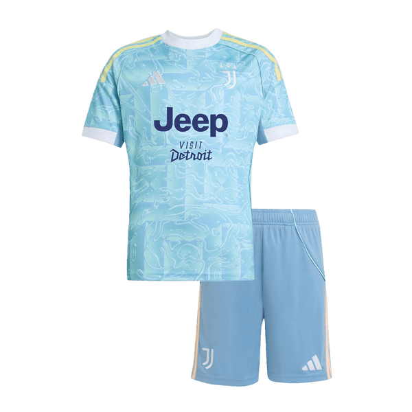Juventus Away Kids fotballdraktersett 2025/26