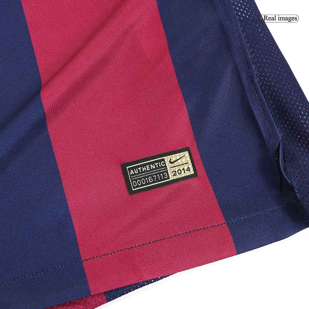 Retro fotballdrakt Barcelona Hjem 2014/15