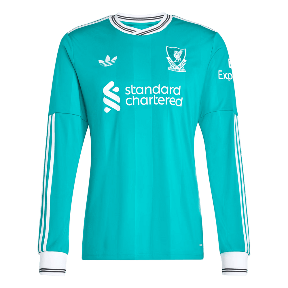 Liverpool Kolmas Vieraspaita Pitkähihainen Pelipaita 2025/26
