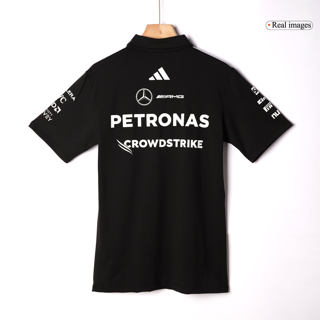 Mercedes AMG Petronas F1 2025 Team Polo Svart