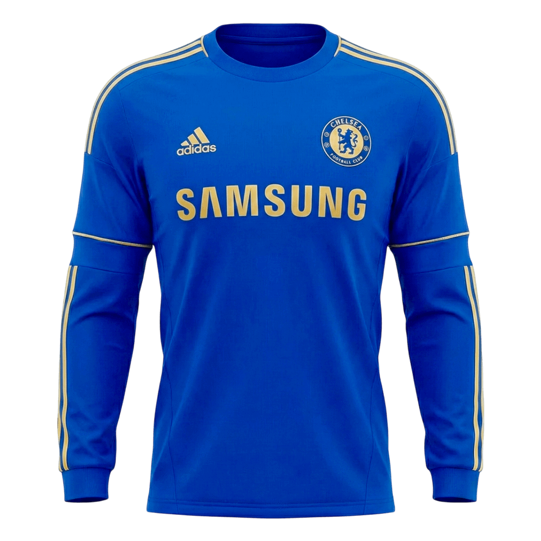 Retro fotballdrakt Chelsea Home Langermet 2012/13