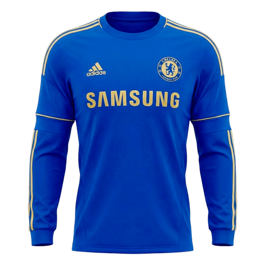 Retro fotballdrakt Chelsea Home Langermet 2012/13