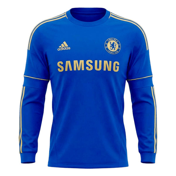 Retro fotballdrakt Chelsea Home Langermet 2012/13