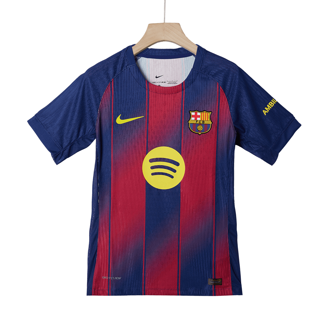 LAMINE YAMAL #10 Barcelona Kotipeli Autenttinen Pelipaita 2025/26 Kopa Trophy Edition
