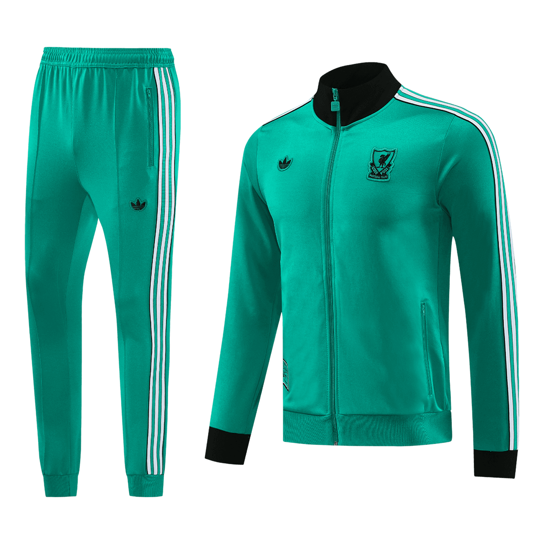 Liverpool jakke treningsdress 2025/26 Grønn