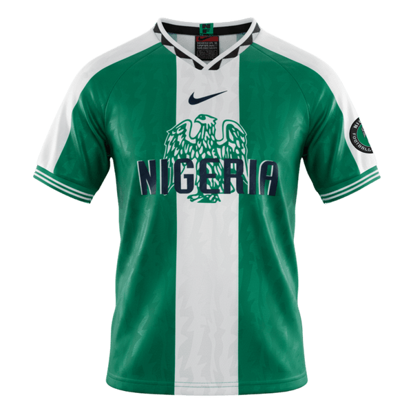 Retro jalkapallopaita Nigeria Koti 1996