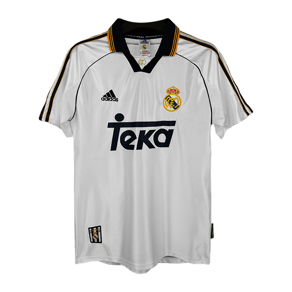 Retrojalkapallopaita Real Madrid Koti 1999/00