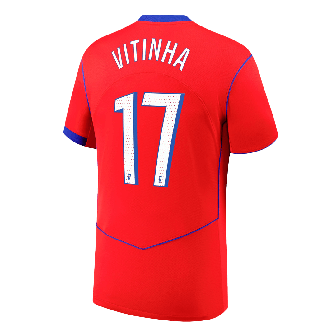 VITINHA #17 PSG Third Away Fotballdrakt 2025/26