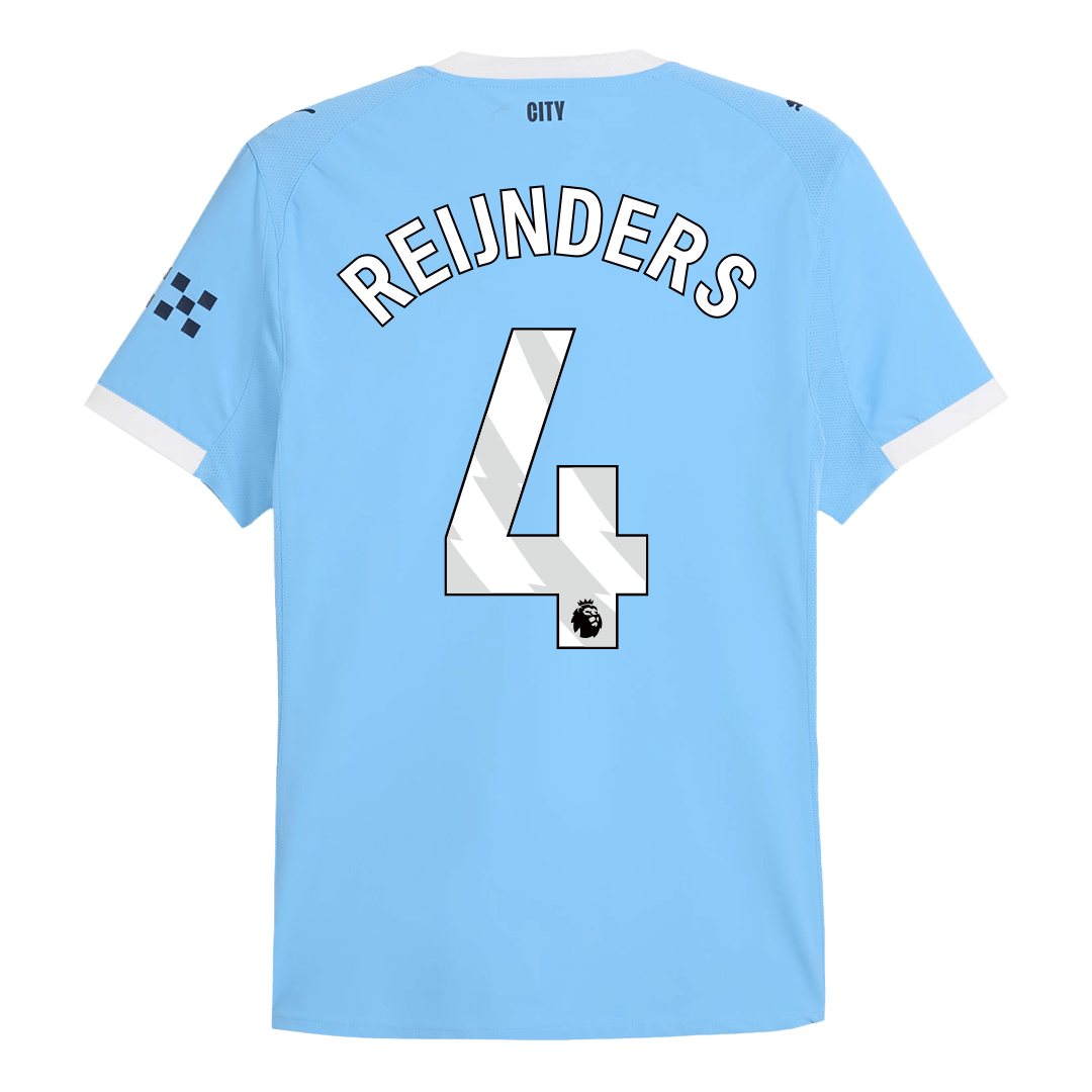 REIJNDERS #4 Manchester City kotipelin paita 2025/26