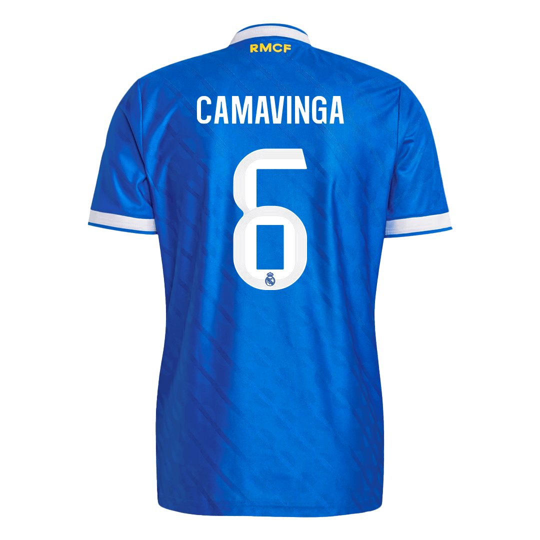 CAMAVINGA #6 Real Madrid Autentisk Tredje Borte-fotballdrakt 2025/26