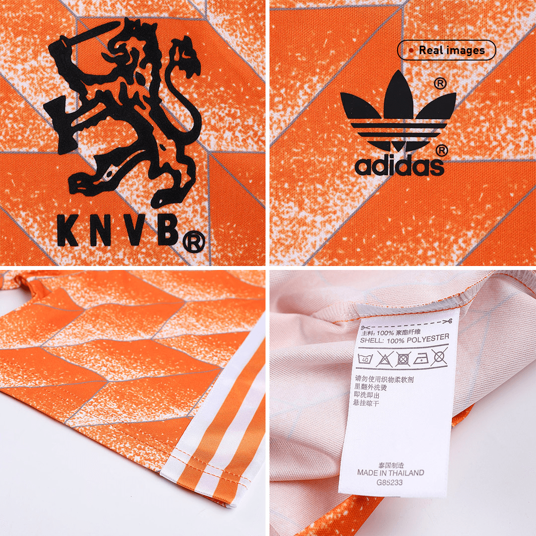 Retro Soccer Jersey Netherlands Home 1988